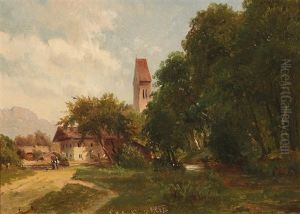 Motif From The Unterinntal by Ludwig Halauska