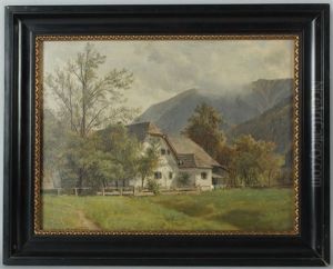 Bauernhaus Bei Rinnbach by Ludwig Halauska