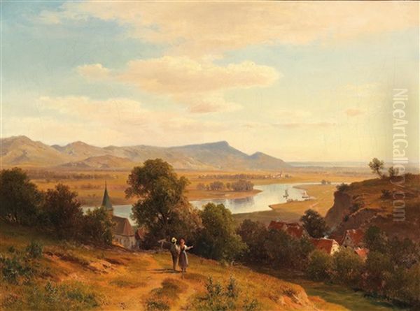Flusslandschaft - view 1