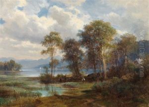 Motiv Vom Attersee (ober Oesterreich) Motiv Vom Attersee (ober Oesterreich)