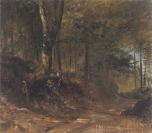 Ein Waldweg Ein Waldweg