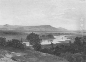 Bei Hassfurt by Ludwig Halauska