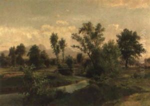 Aulandschaft by Ludwig Halauska