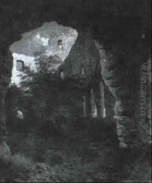 Ansicht Der Ruine Araburg - view 1