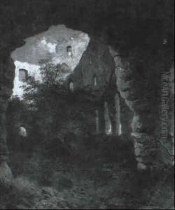 Ansicht Der Ruine Araburg