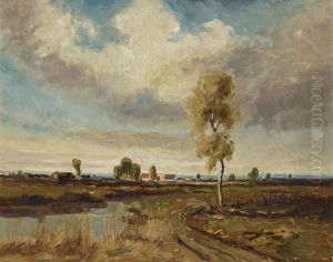 Moorland Landscape by Fritz Halberg-Krauss