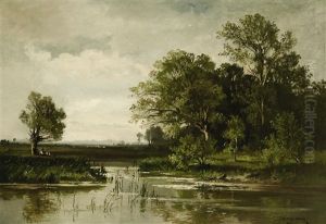 Im Dachauer Moos by Fritz Halberg-Krauss