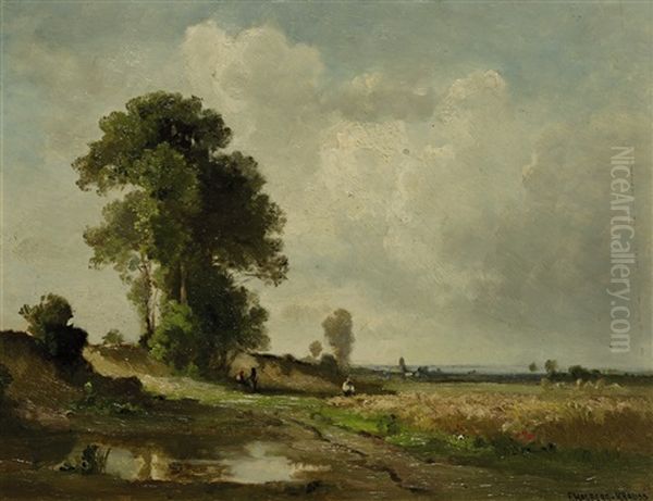 Sommerlandschaft Mit Figurenstaffage - view 1