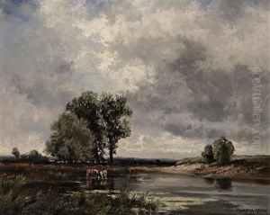 Im Moos Bei Aubing by Fritz Halberg-Krauss