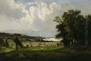 Bayerische Voralpenlandschaft
