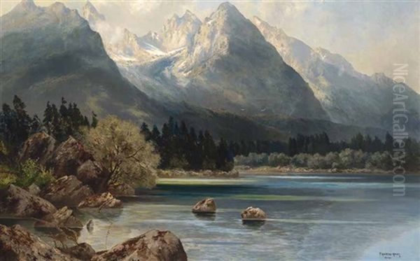 Eibsee Mit Zugspitze - view 1