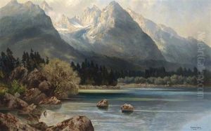 Eibsee Mit Zugspitze