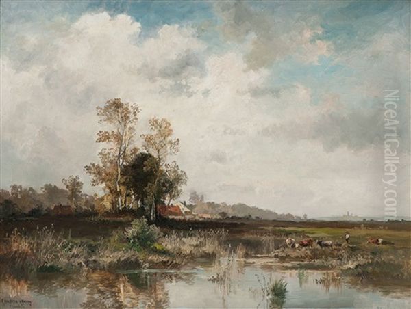 Seenlandschaft Im Fruhling - view 1