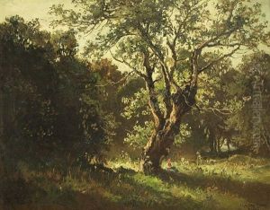 Waldlichtung by Fritz Halberg-Krauss