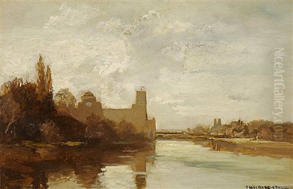 Das Deutsche Museum In Munchen (isarbrucke) - view 1