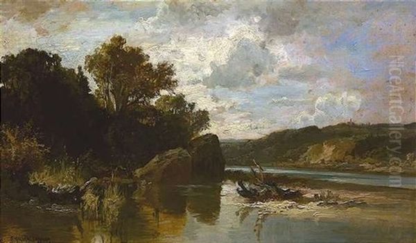 Herbstliche Uferlandschaft - view 1