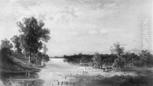 An Der Mangfall Bei Bad Aibling/oberbayern An Der Mangfall Bei Bad Aibling/oberbayern