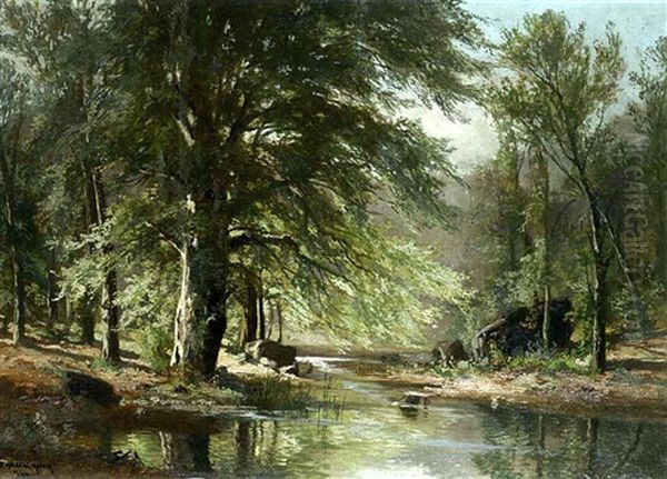 Landschaft Mit Weiher - view 1