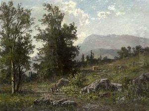Weg Zum Spitzingsee by Fritz Halberg-Krauss