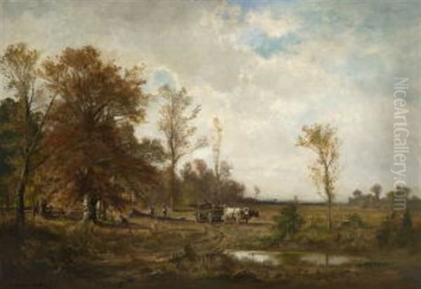 Herbstliche Baumlandschaft - view 1