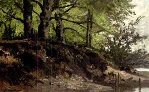 Waldinneres by Fritz Halberg-Krauss