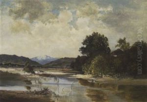 Blick Uber Den Staffelsee by Fritz Halberg-Krauss