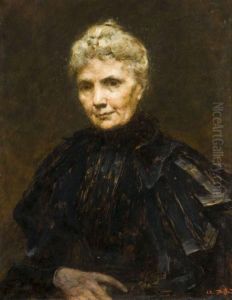 Portrait Presume De La Mere De L'artiste by Jean Baldauf