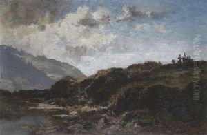Vorgebirgslandschaft Mit Moorsee