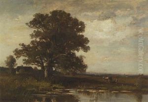 Sommerlandschaft by Fritz Halberg-Krauss