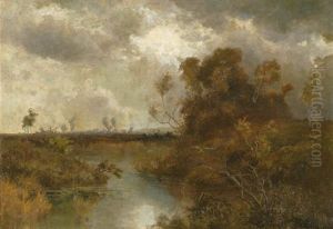 Moorlandschaft Im Fruhherbst