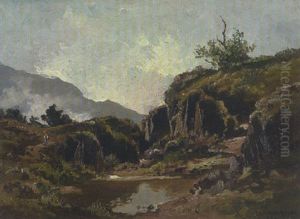 Im Hochmoor - Feilnbach by Fritz Halberg-Krauss