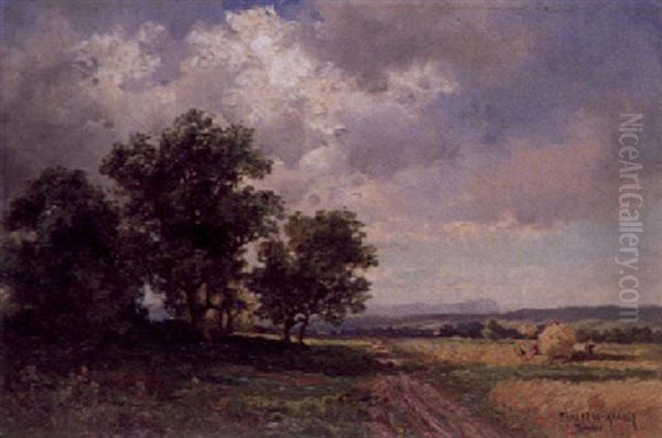 Aufziehendes Gewitter Bei Wolfratshausen - view 1