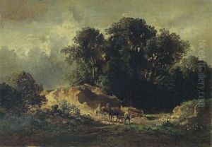In Der Sandgrube by Fritz Halberg-Krauss