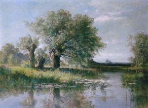 An Extensive River Landscape, Summer