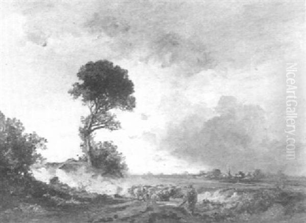 Tending His Flock - view 1