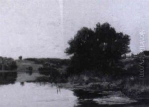 Morgen Am See by Fritz Halberg-Krauss