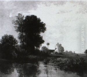 Sommerlandschaft by Fritz Halberg-Krauss