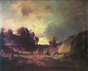 Landschaft Mit Rastenden Zigeunern