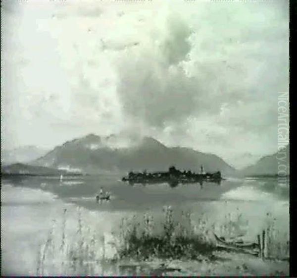 Blick Auf Die Fraueninsel Im Chiemsee - view 1