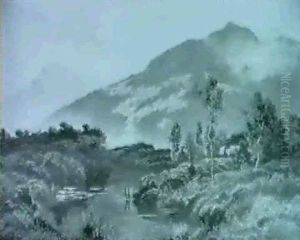 Moorlandschaft Im Voralpenland by Fritz Halberg-Krauss