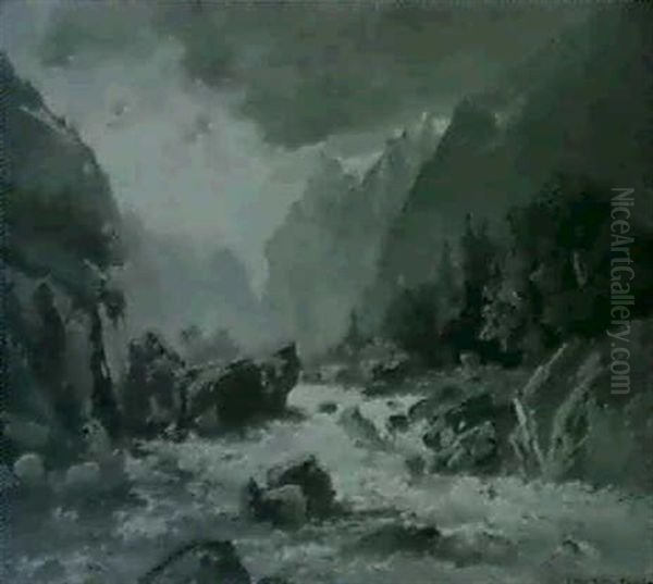 Der Schachenbach Im Kanton Uri In Der Schweiz - view 1