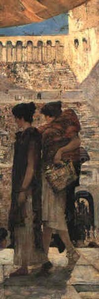 Study For 'attendents At The Coliseum' - view 1