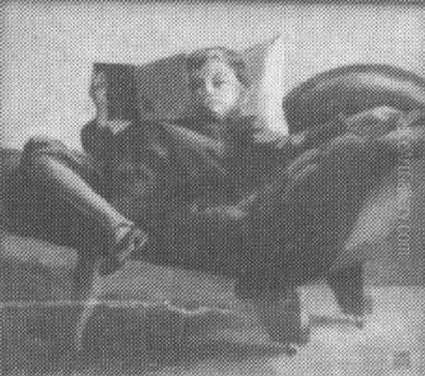 Boy Reading - view 1