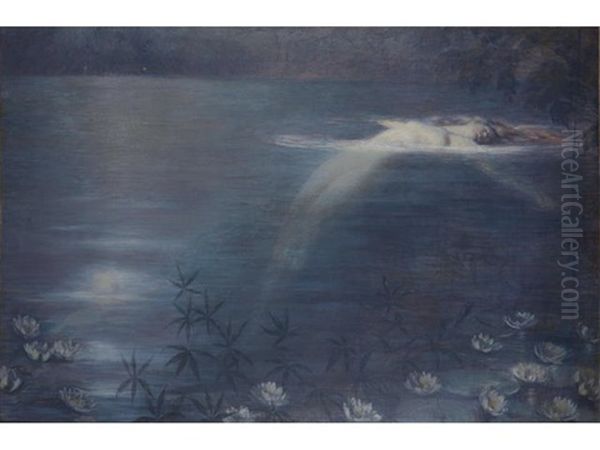 Moonlit Pool - view 1