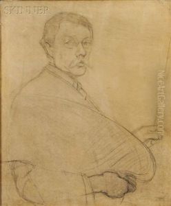 Study For Self-portrait by Philip Leslie Hale