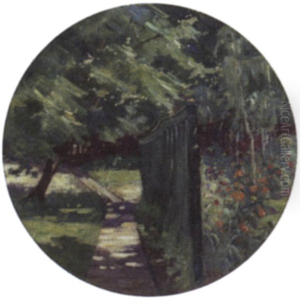 Garden Scene, Giverny - view 1