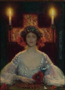 Sarah Bernhardt Costumed As Princess Lointaine