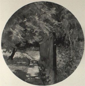 Summer Garden Scene