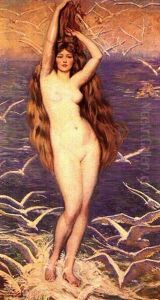 Aphrodite Of The Sea Gulls