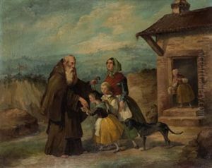 Visita Al Ermitano by Francisco de Paula van Halen